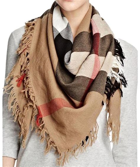 burberry wool square scarf|wool Burberry scarf men.